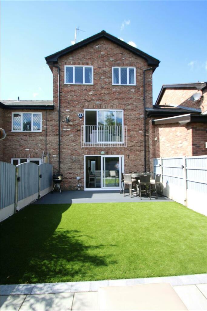 Rear of Property