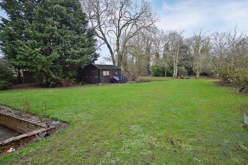 Rear garden