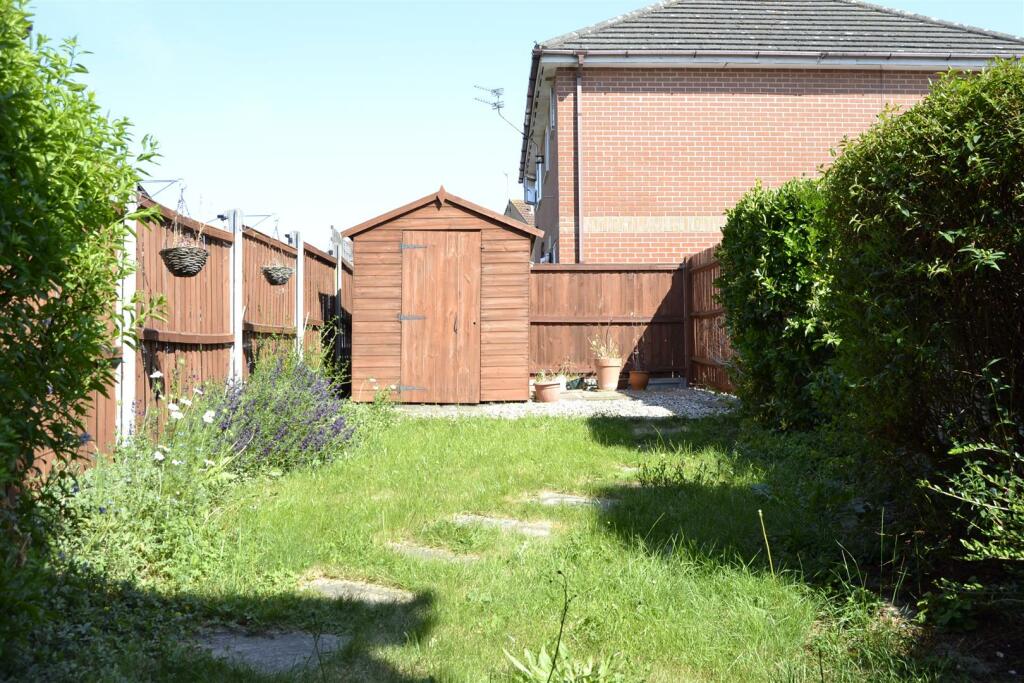 Rear garden