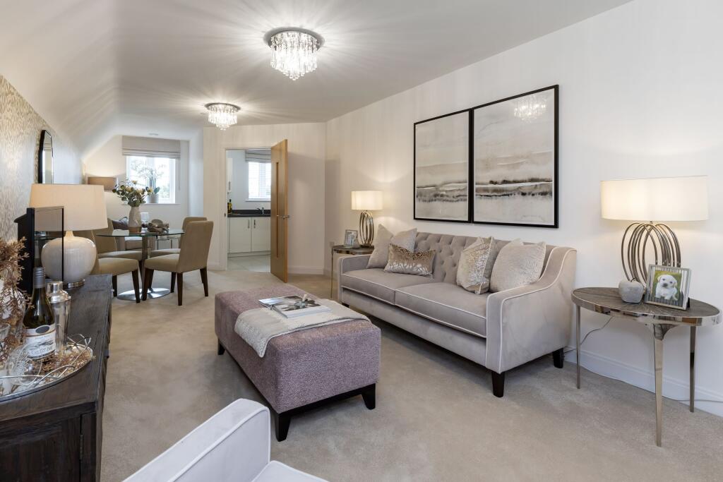 Lowe House - Typical Living Room  