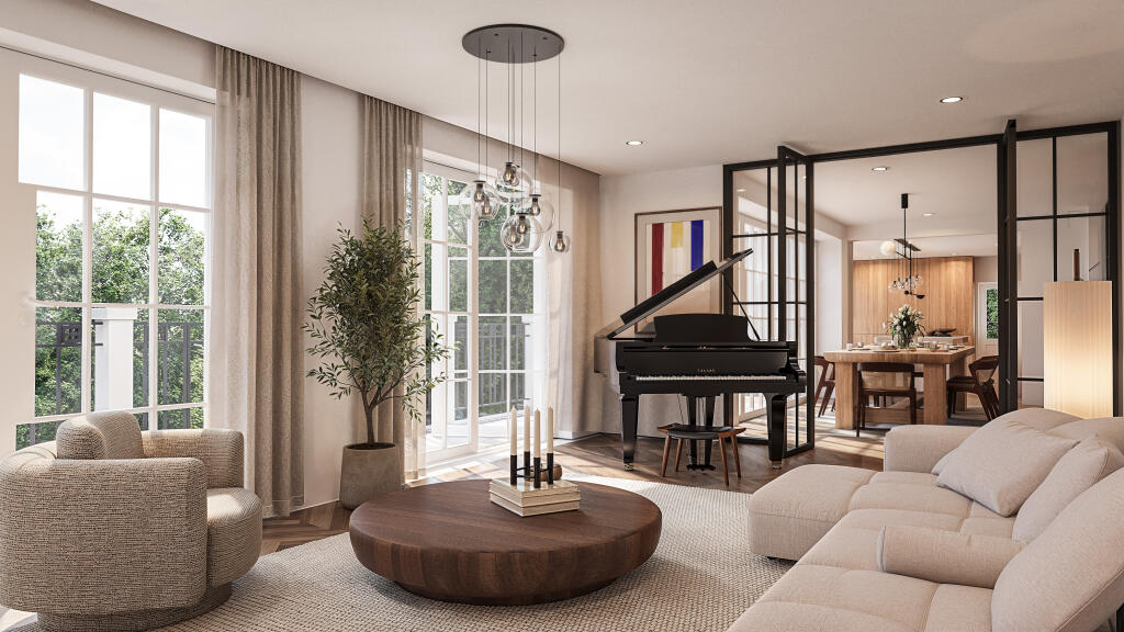 CGI of the Living Space