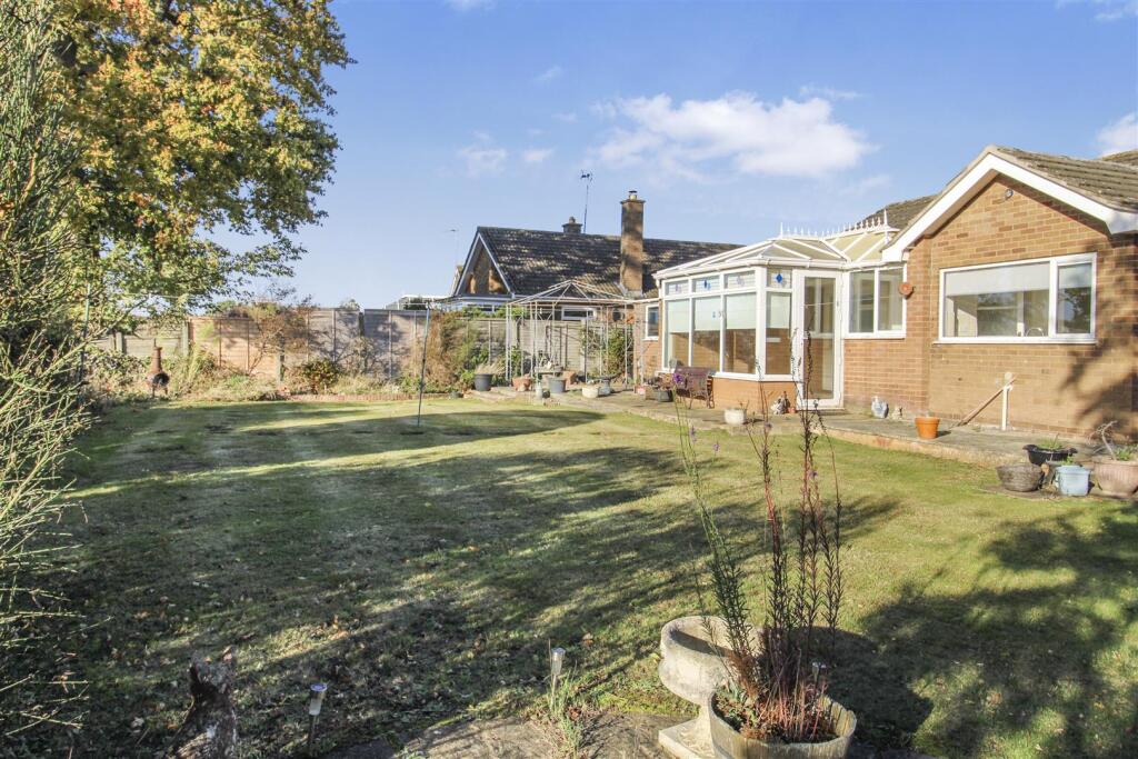 Rear of Property