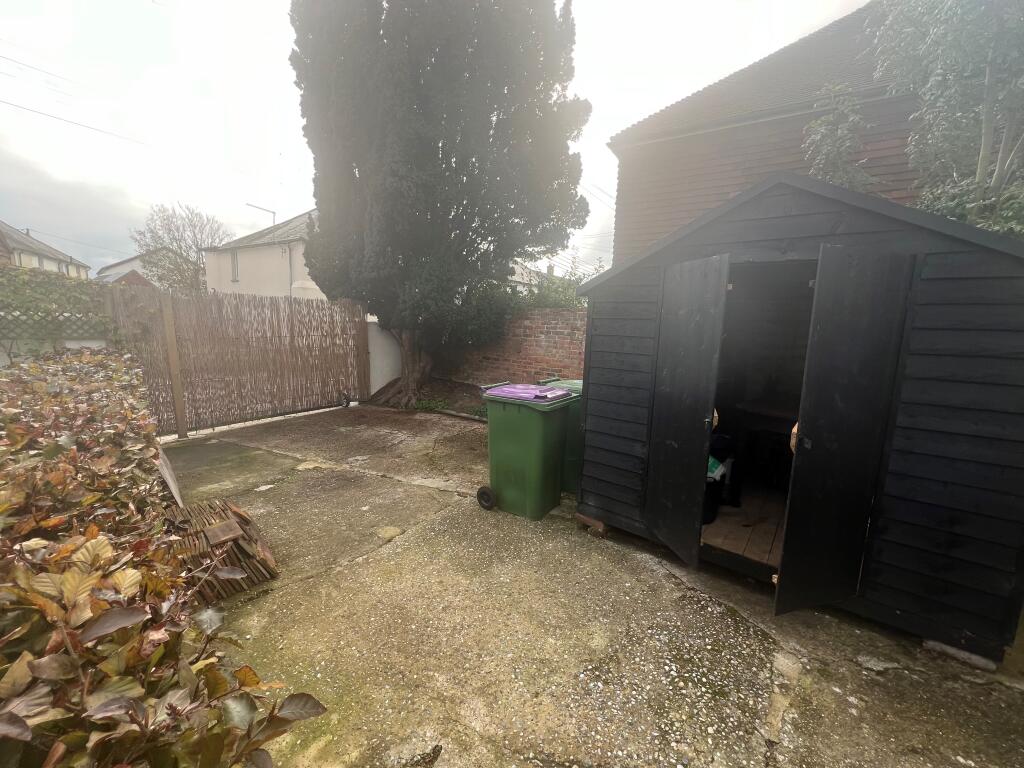 driveway &amp; shed
