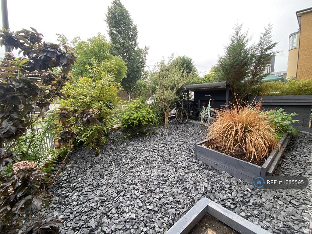 Front Garden With Bike Storage 