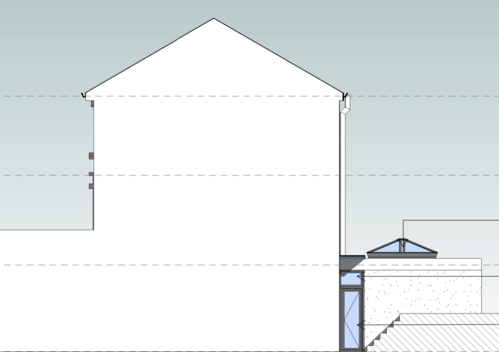 Rear extension plan