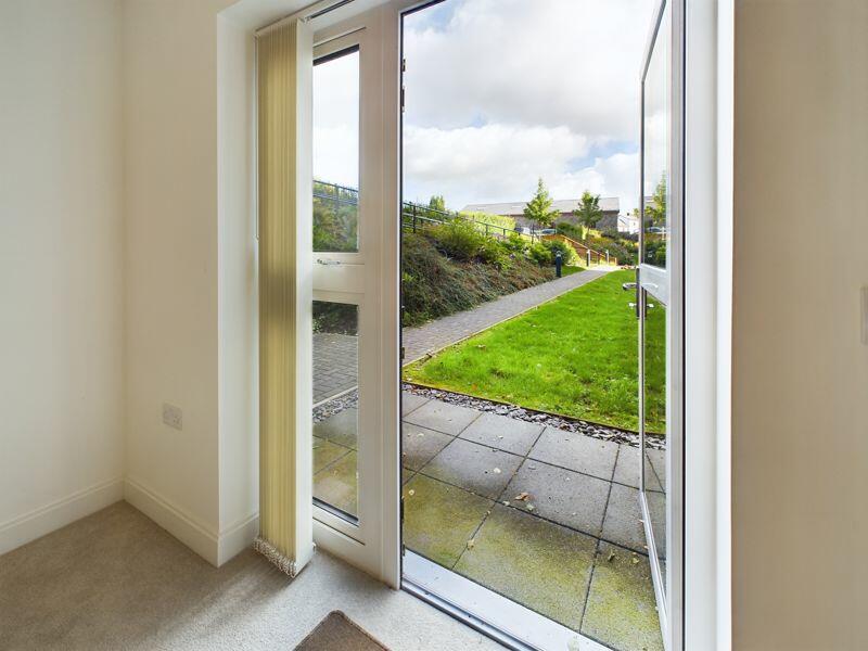 Door to patio