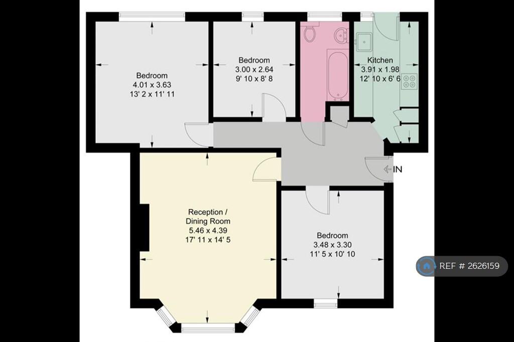 Floorplan - Measurements Are Estimates Only