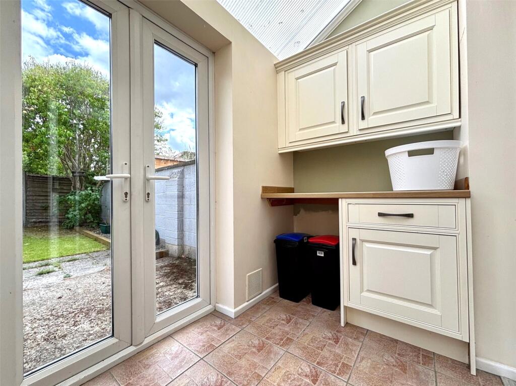 Rear Porch &amp; Utility