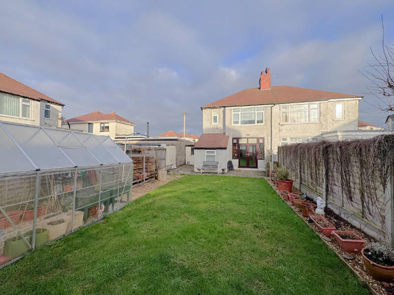 Rear of Property