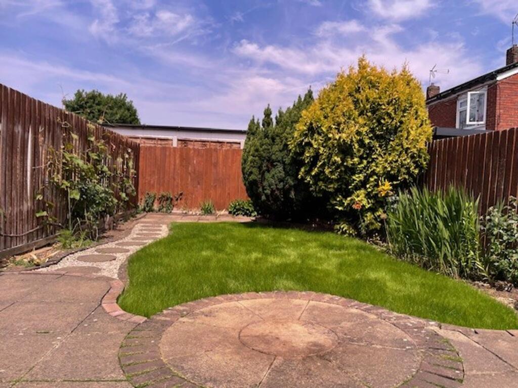 Rear garden