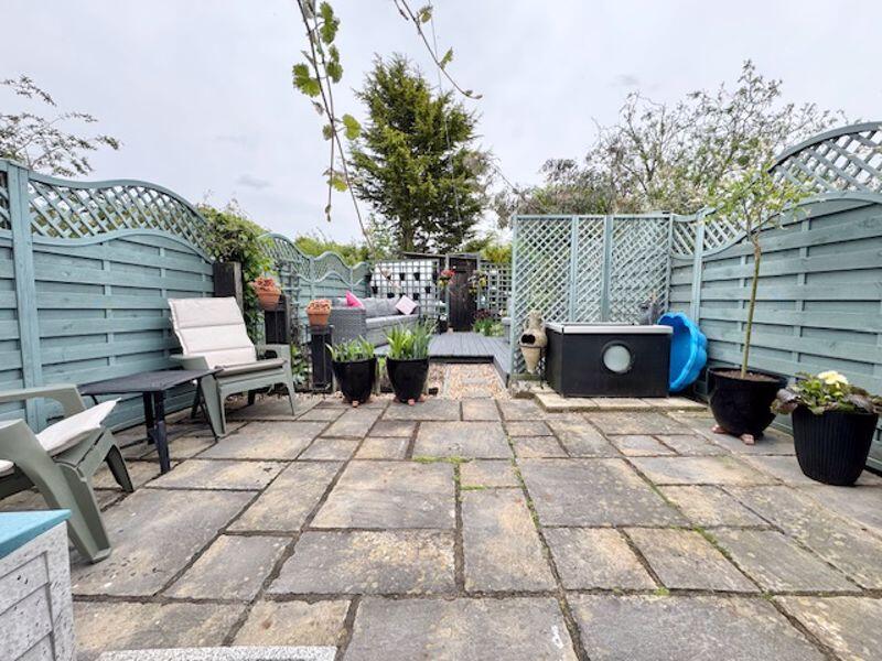Slab patio