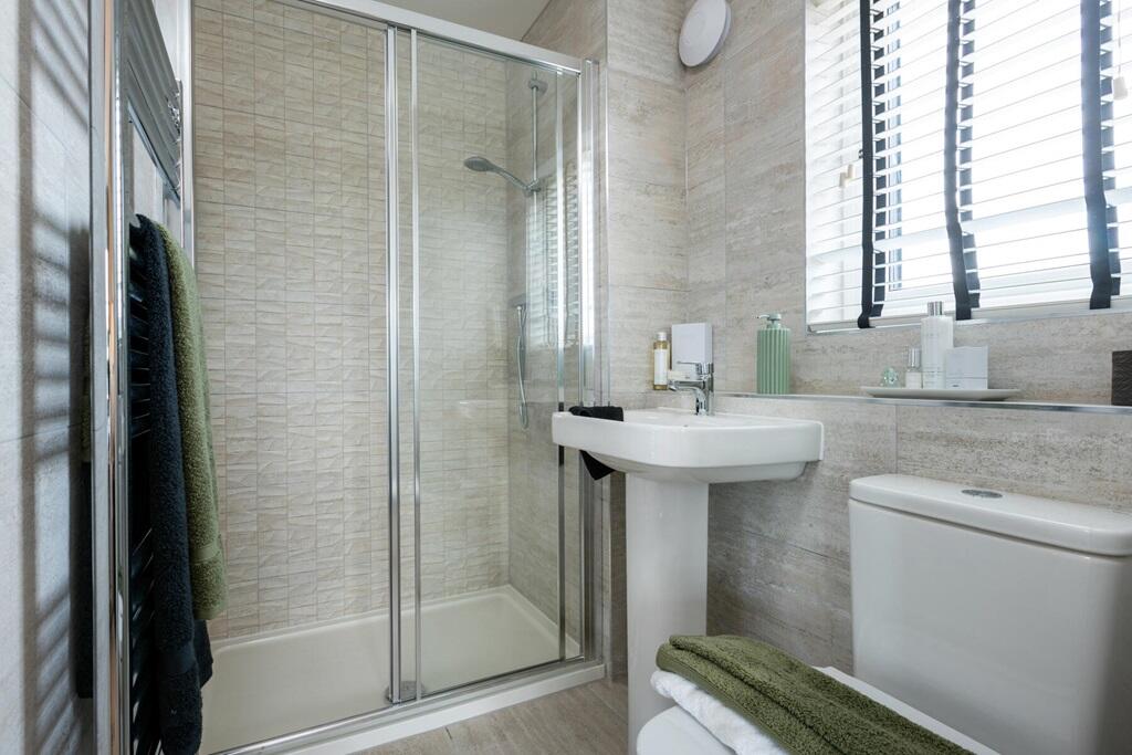 A private en-suite shower room gives you peace away from the rest of the home