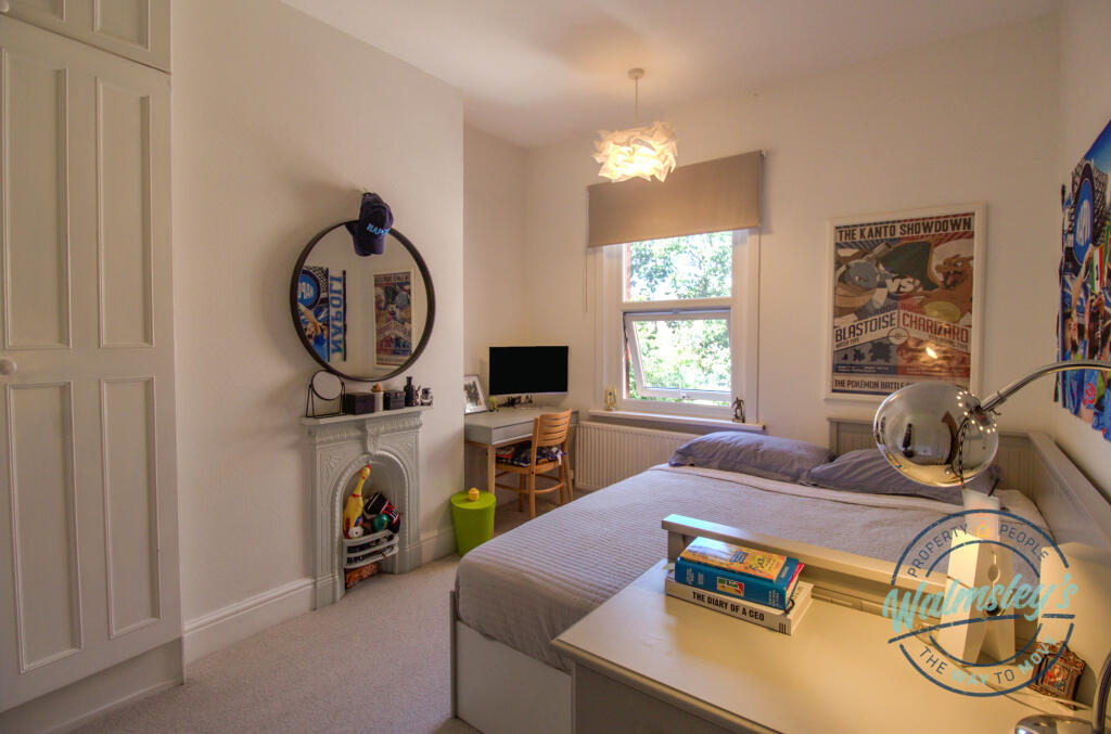 Bedroom three (middle with garden views)