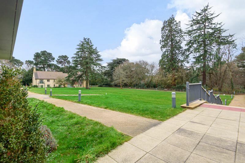 The grounds nearby