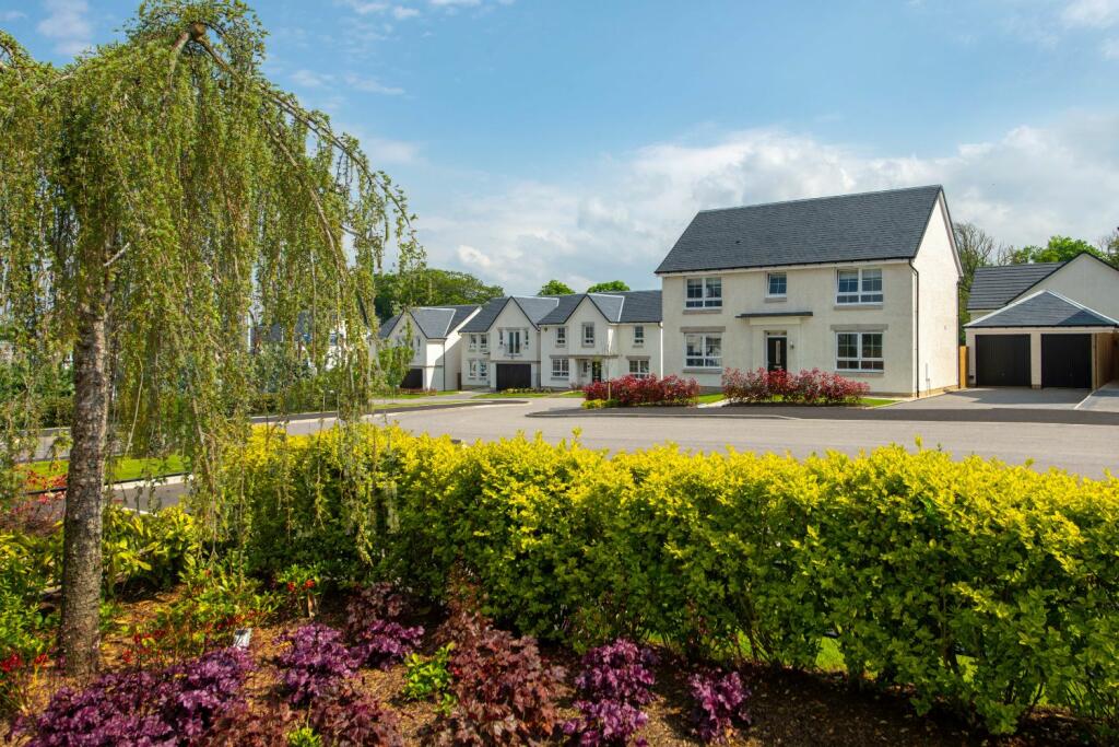 External street scene image Rosewell Meadow Development