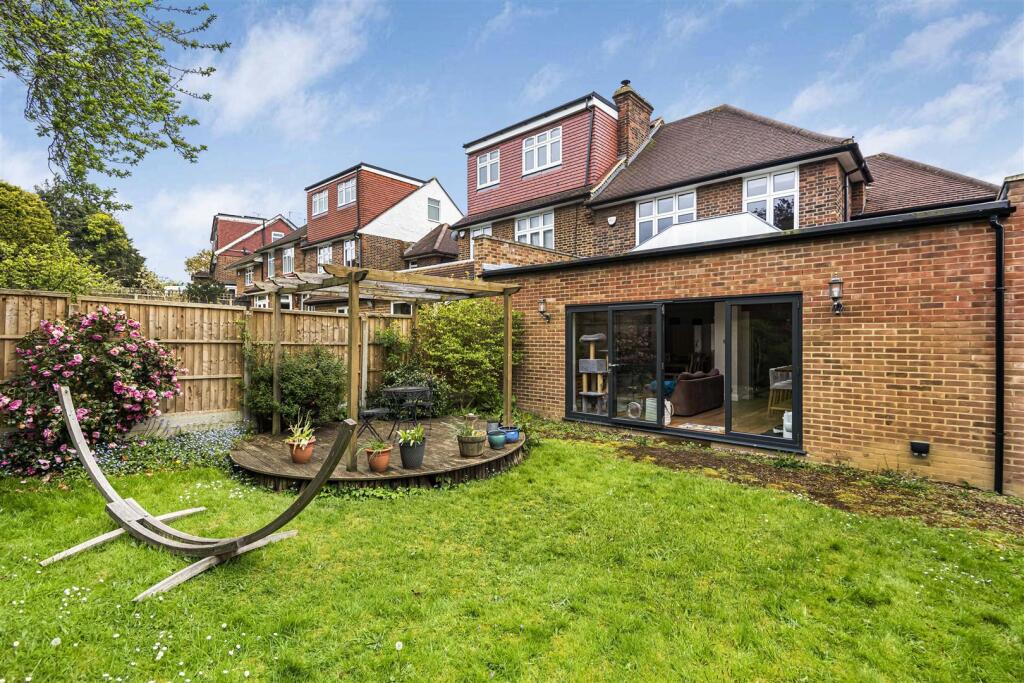 REAR ELEVATION OF PROPERTY: