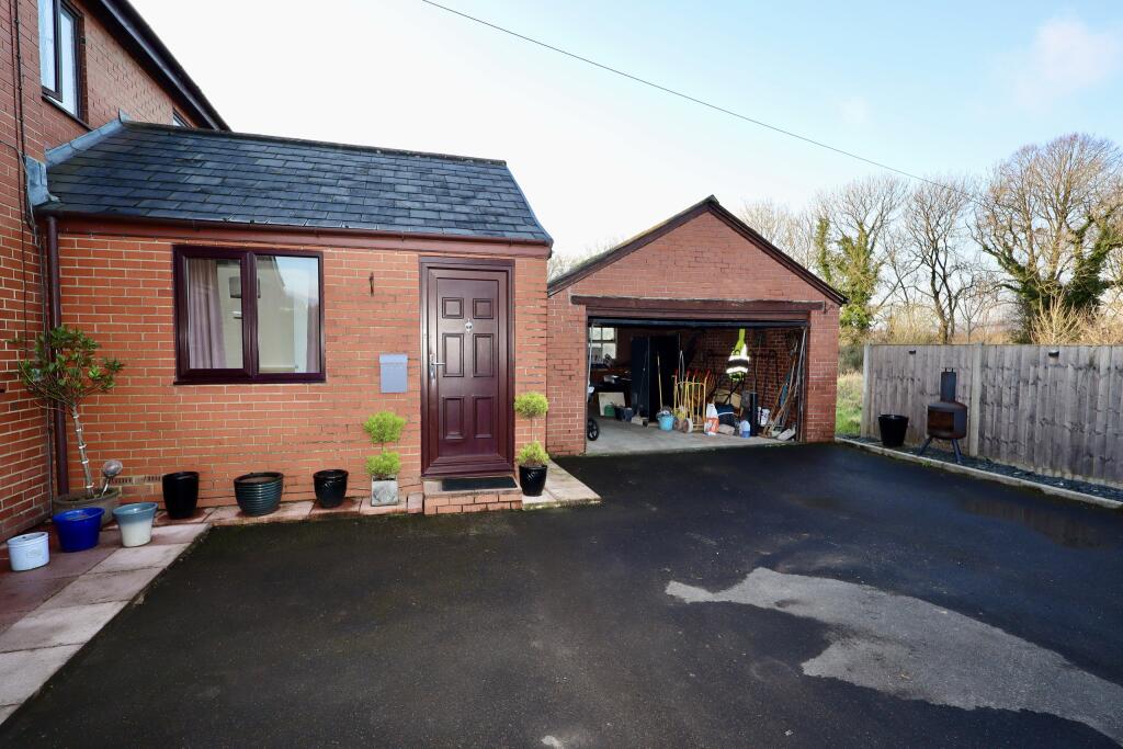 Annexe, garage and parking