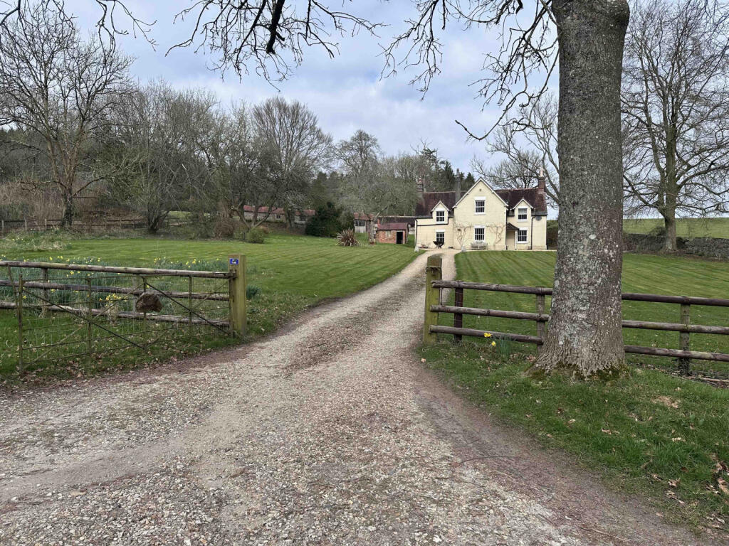 Three-bedroom country residence.
