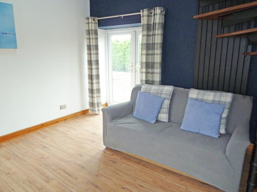 French door to rear