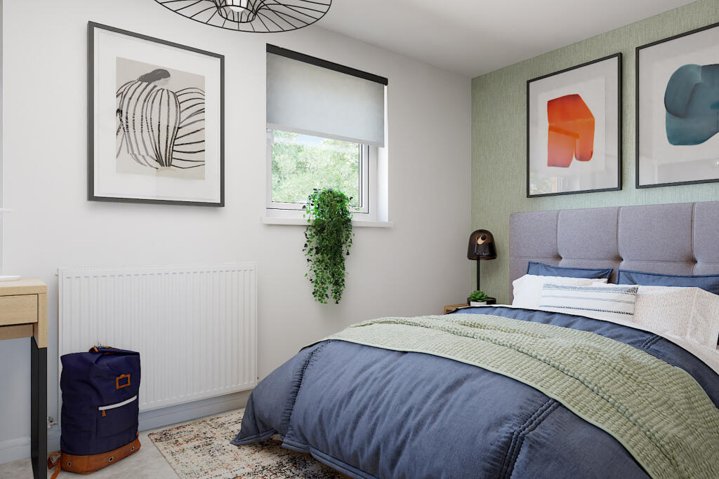 bedroom in 4 bed townhouse