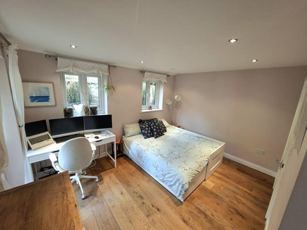 Downstairs double bedroom with ensuite shower room