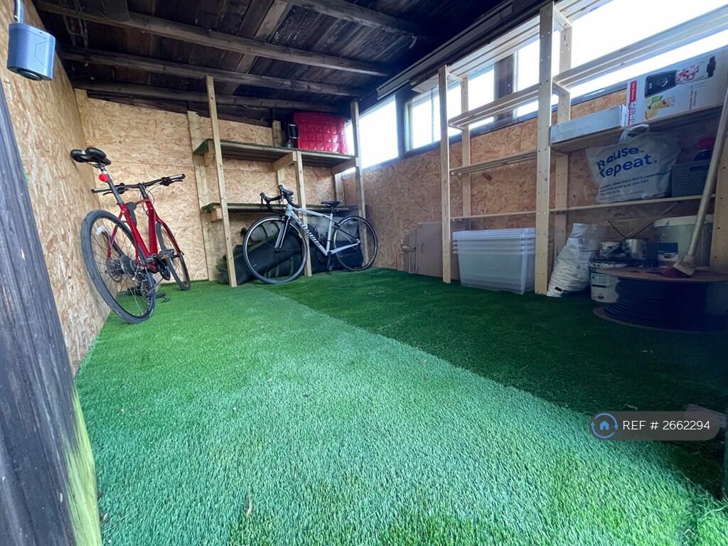 Shed For Storage Of Bikes Etc