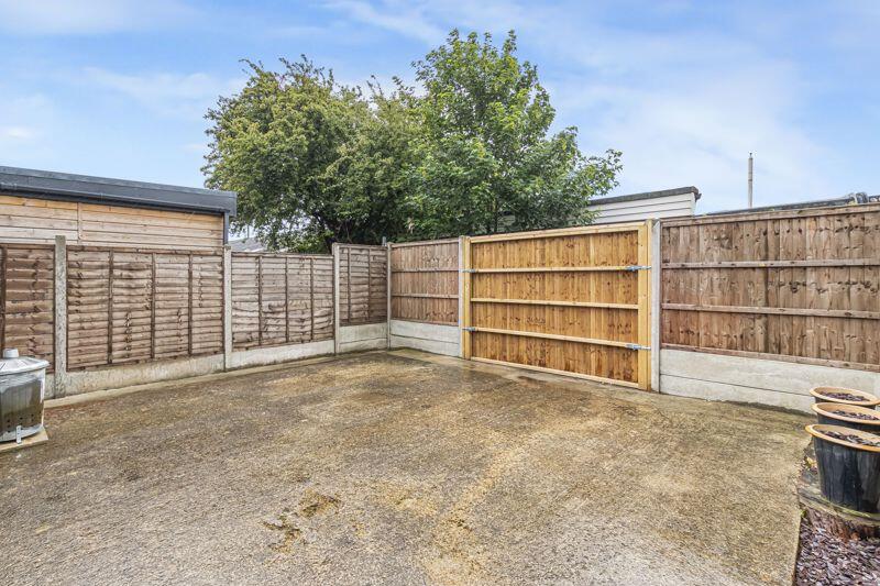 Hardstanding to rear