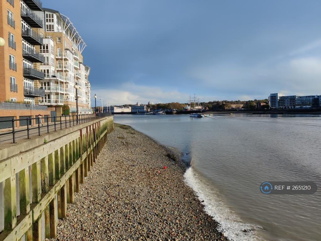 Very Close To River Bank And Thames Path