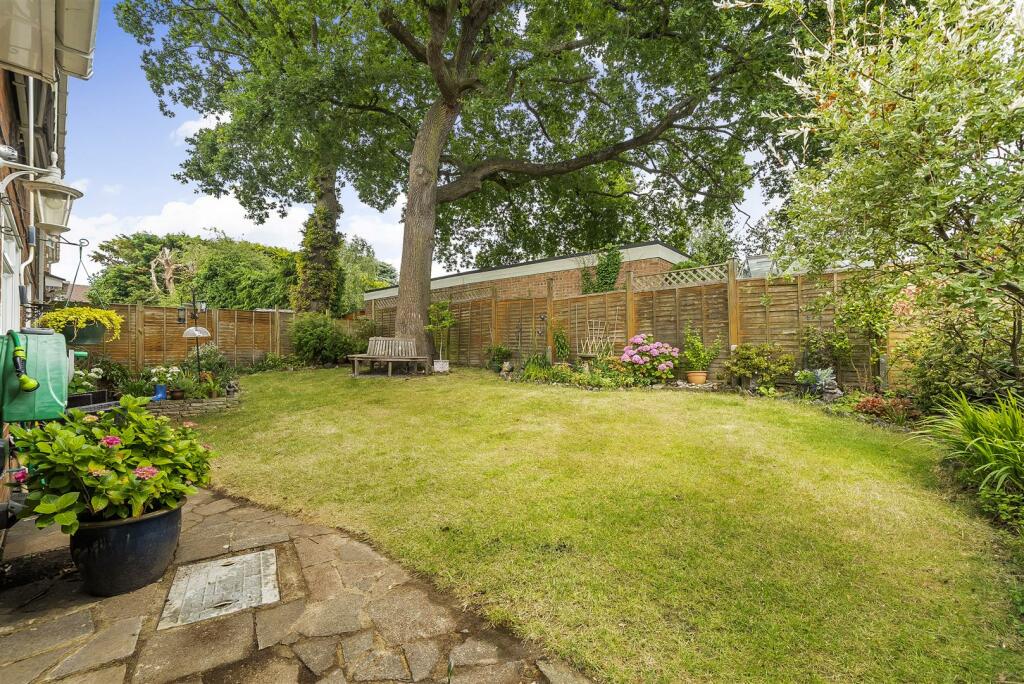 Rear garden