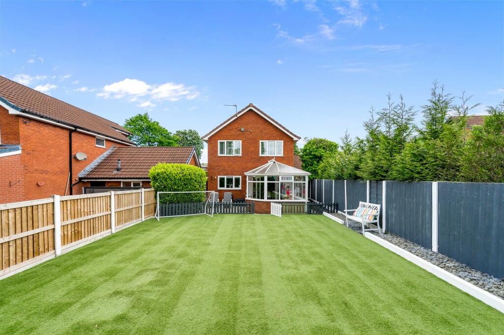 Rear of Property