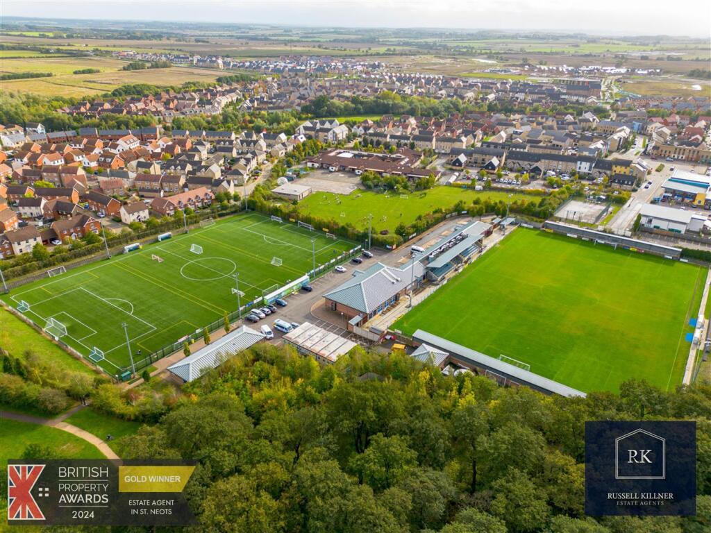St Neots Town Football Club Location.