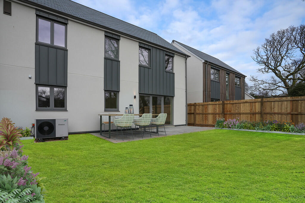 Rear of the prope...