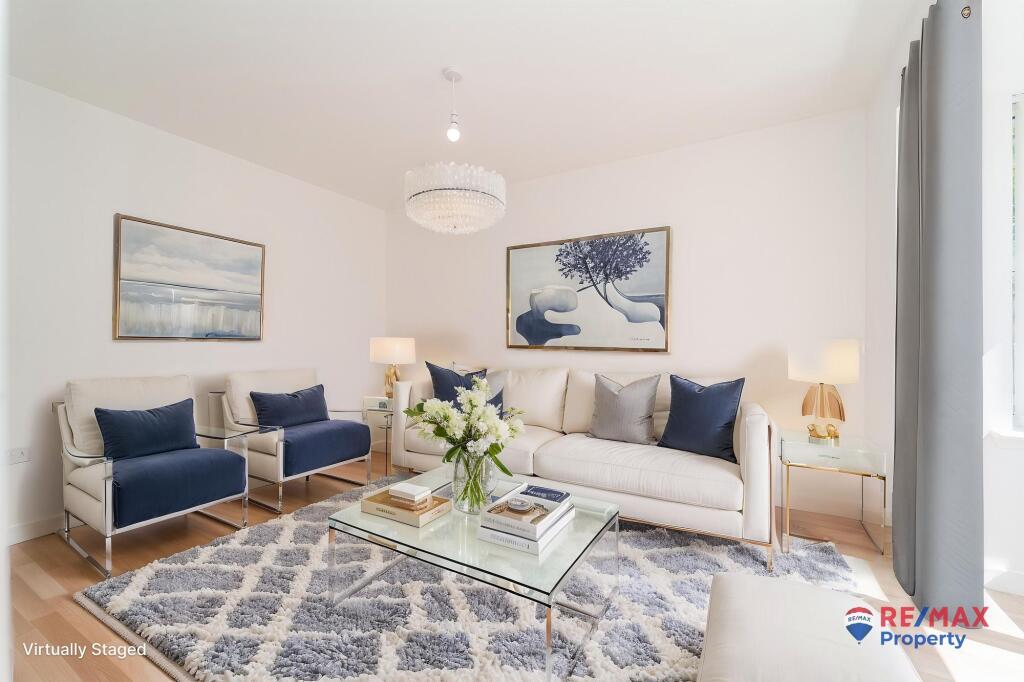 Virtually Staged Lounge