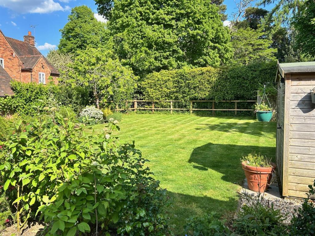 Rear garden