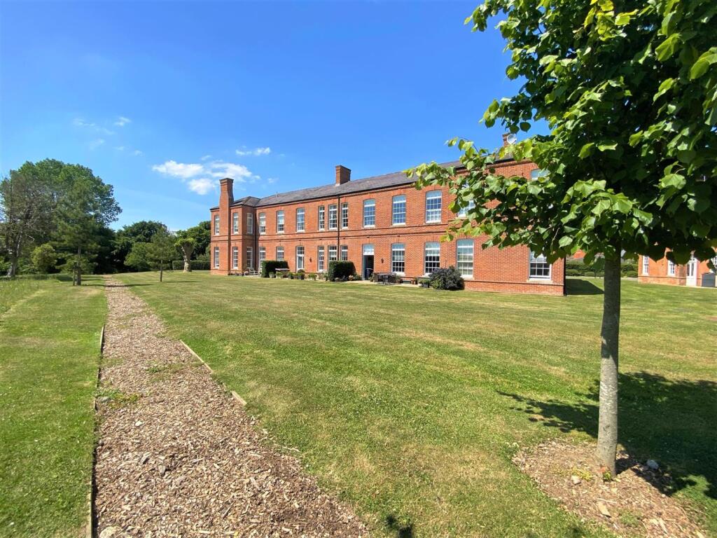 Rear of the property