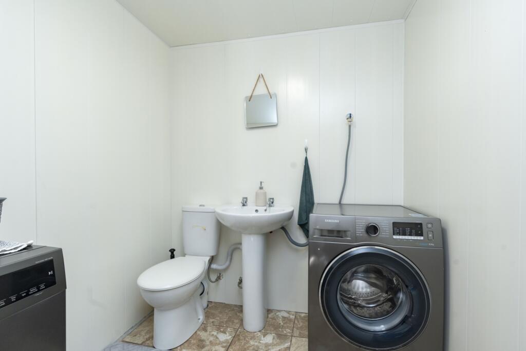 Downstairs WC  and Utility Room