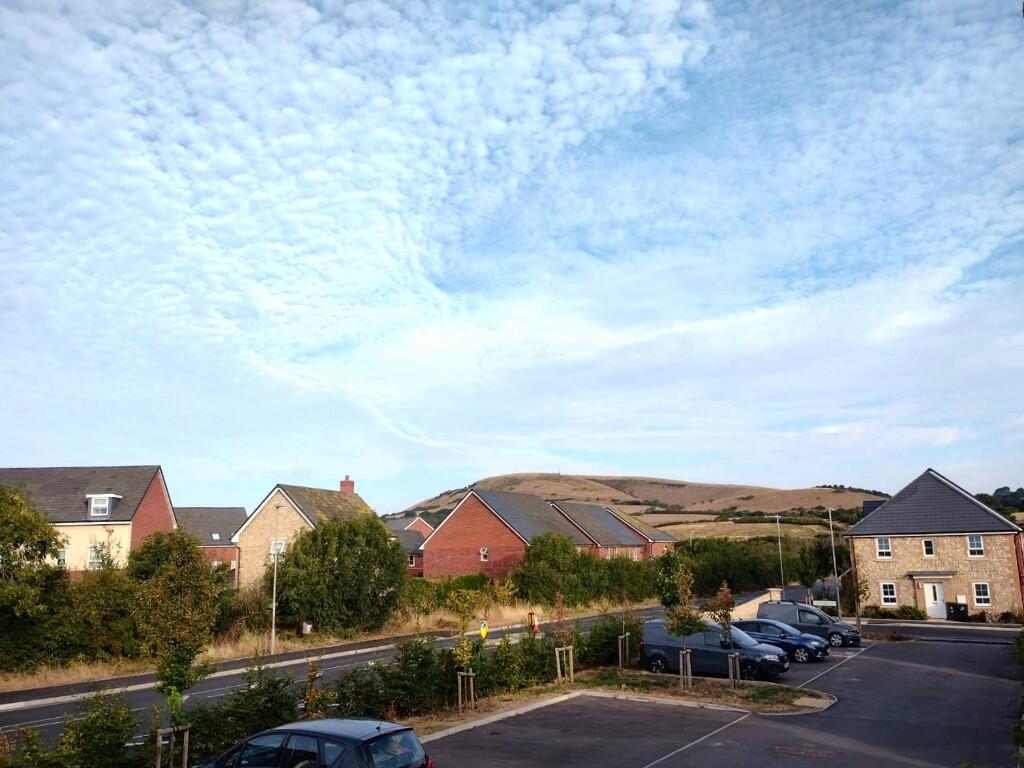View to the hills