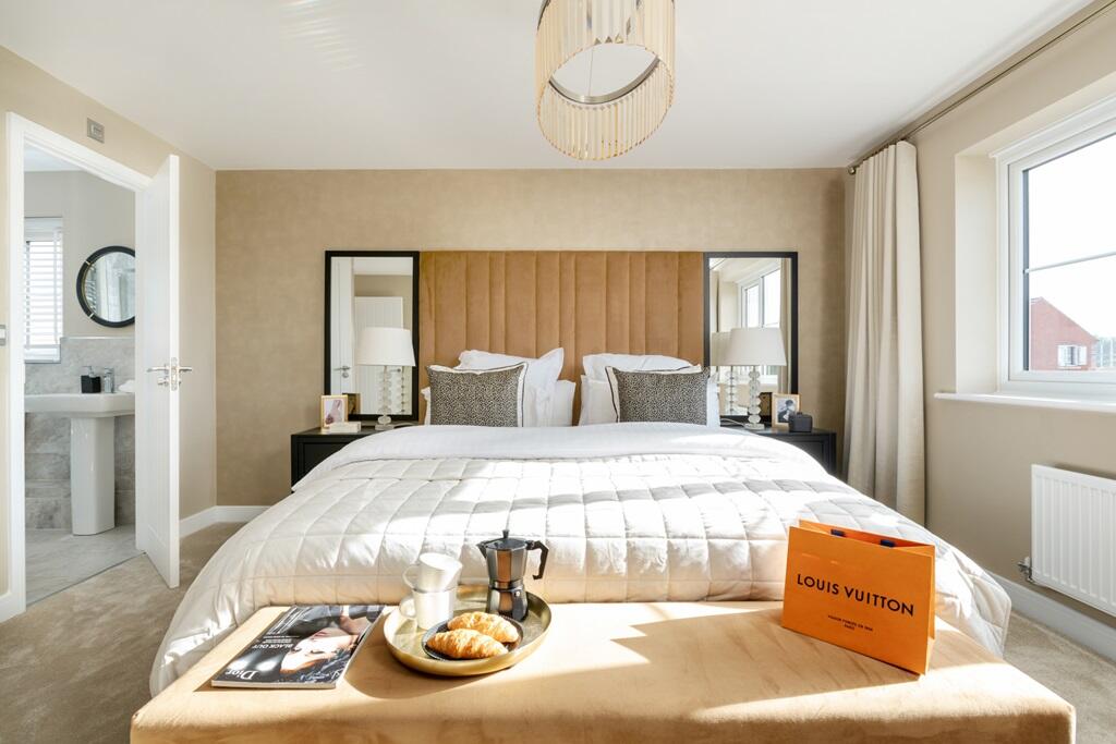 Bedroom one is a tranquil escape