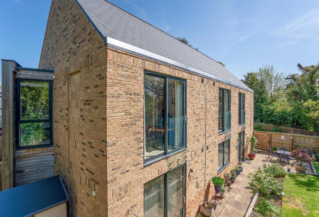 Natural light floods the apartment