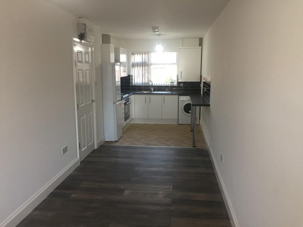open plan kitchen...