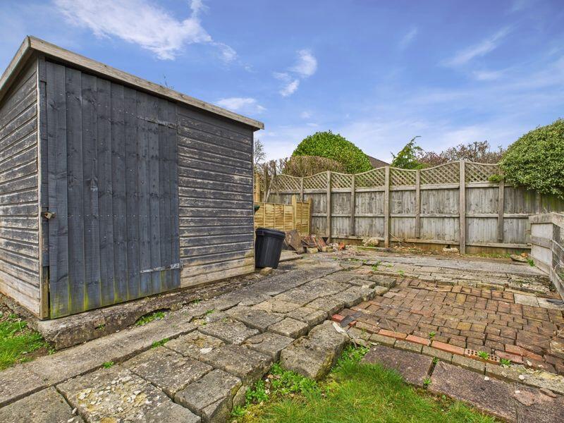 Rear garden
