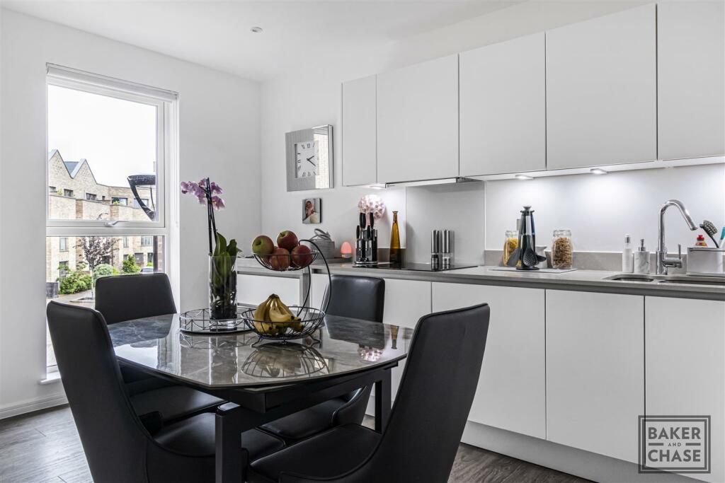 Open plan kitchen/living space