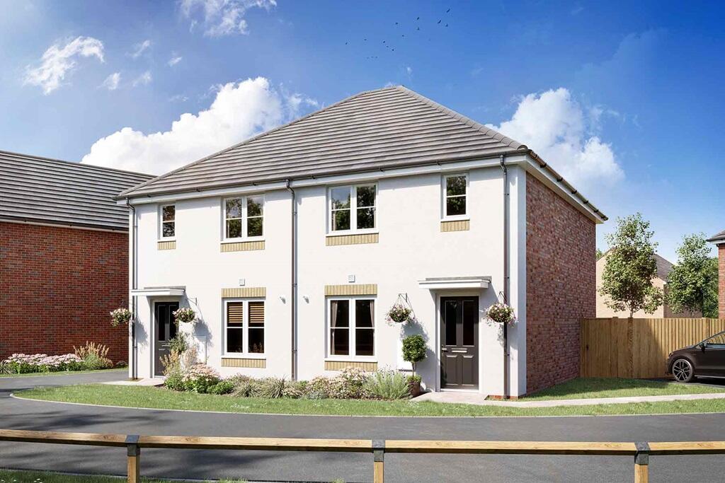 The three bedroom Benford at Raveloe Gardens