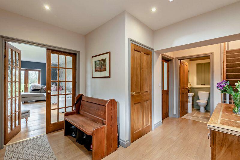 Reception Hall and Cloakroom