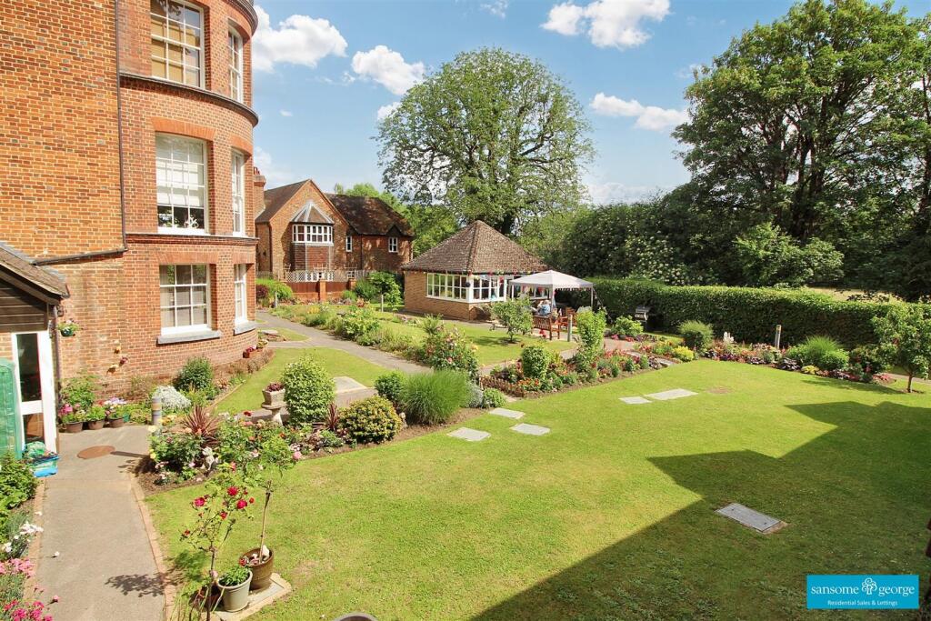 Outlook from Living Room over Communal Gardens