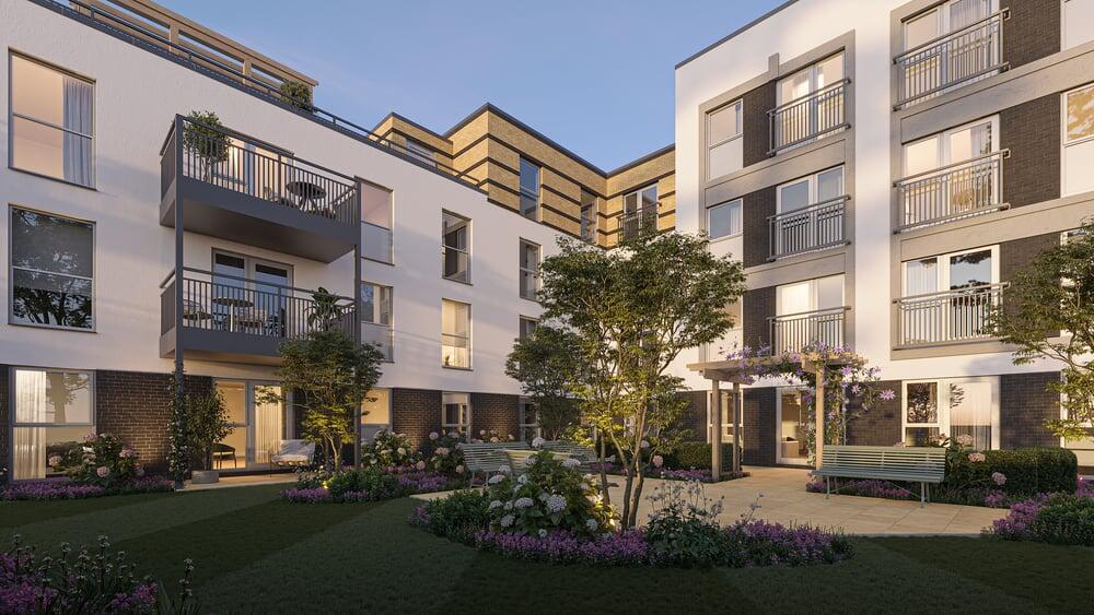 Powell House - Communal Gardens (Artist Impression)  
