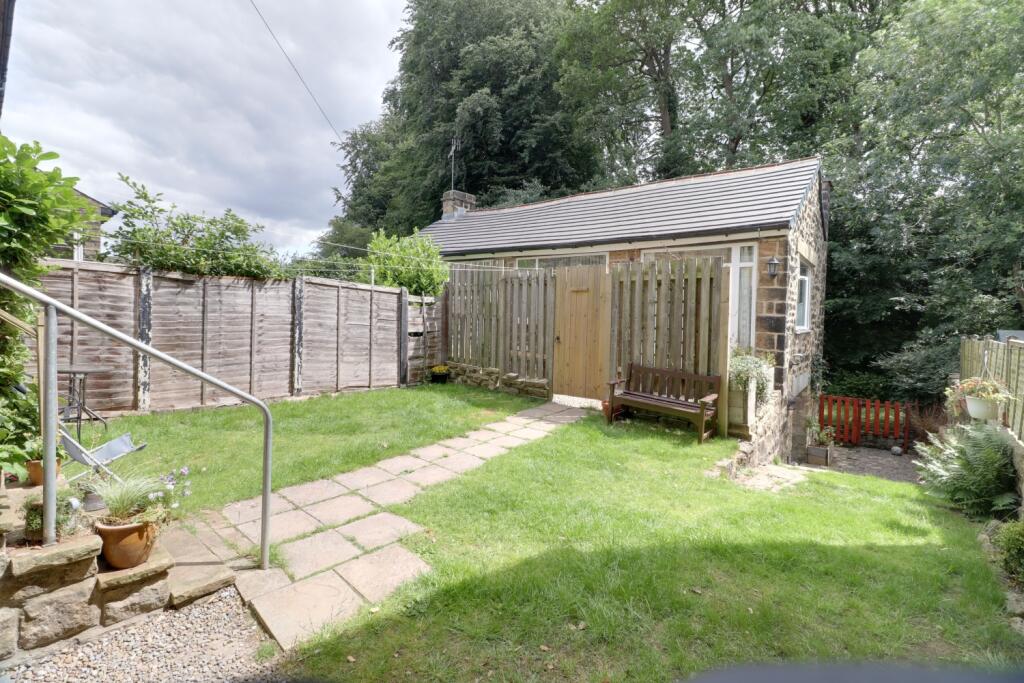 View of fenced off annexe