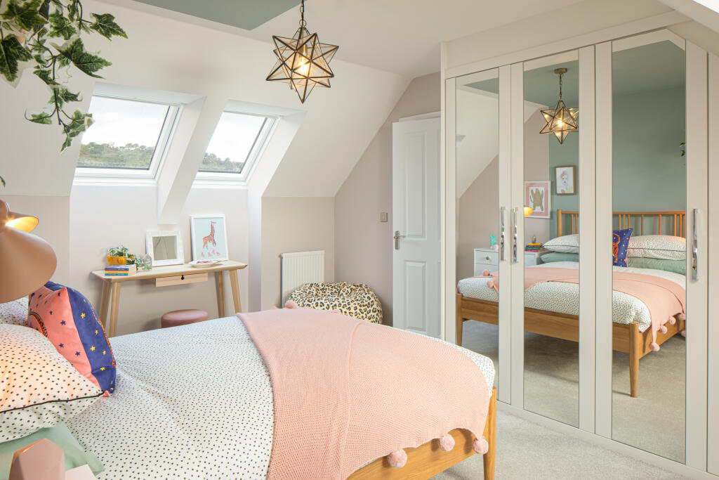 Fourth bedroom in the Marlowe 5 bedroom home
