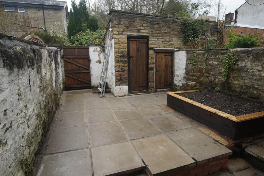 Rear Paved Garden