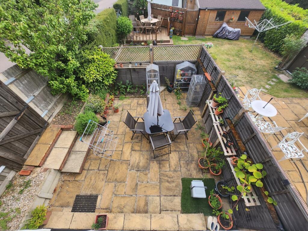 Rear garden